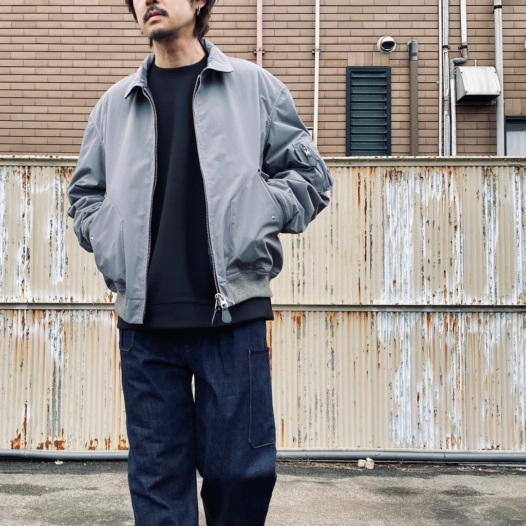 泥酔倶楽部 Reversible  jacket Grey L Reversible Flight Jacket #Grey [SD25F-JK05] - cocorozashi 三重県