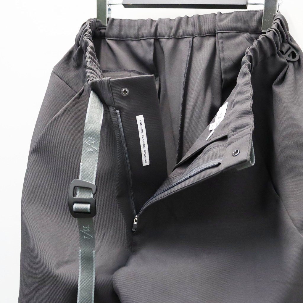 HOLLOW FIBER STRETCH PANTS #GRAY [FST03262U0006]