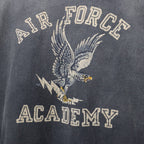 U.S. AIR FORCE EAGLE SWEATSHIRT AGED #AGED BLACK [BW252-UAES]