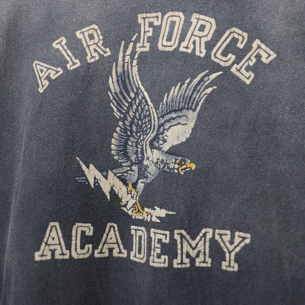 U.S. AIR FORCE EAGLE SWEATSHIRT AGED #AGED BLACK [BW252-UAES]