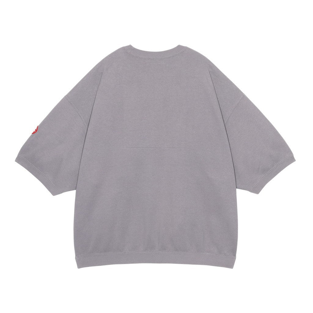 DBL KNIT SHORT SLEEVE CREW NECK #KHAKI [CES29CS23]