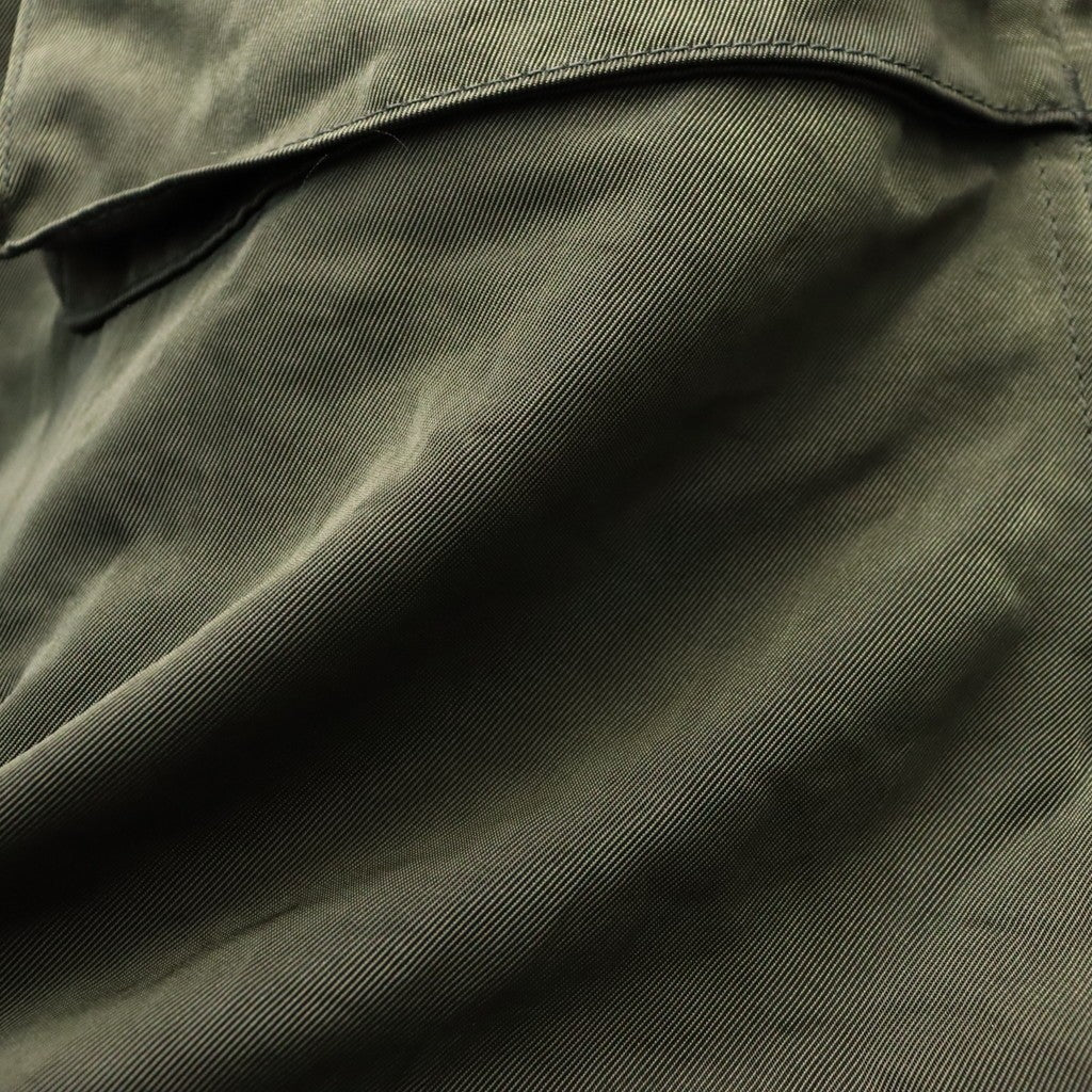 Twist Nylon Cargo Pants (HEAVY NYLON TWILL) #OLIVE [M-P4-PT10]