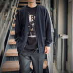 CLASSIC CARDIGAN #CHARCOAL [25SS-WMK-KN02]