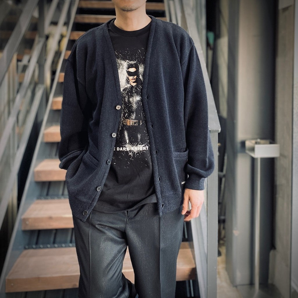 CLASSIC CARDIGAN #CHARCOAL [25SS-WMK-KN02]