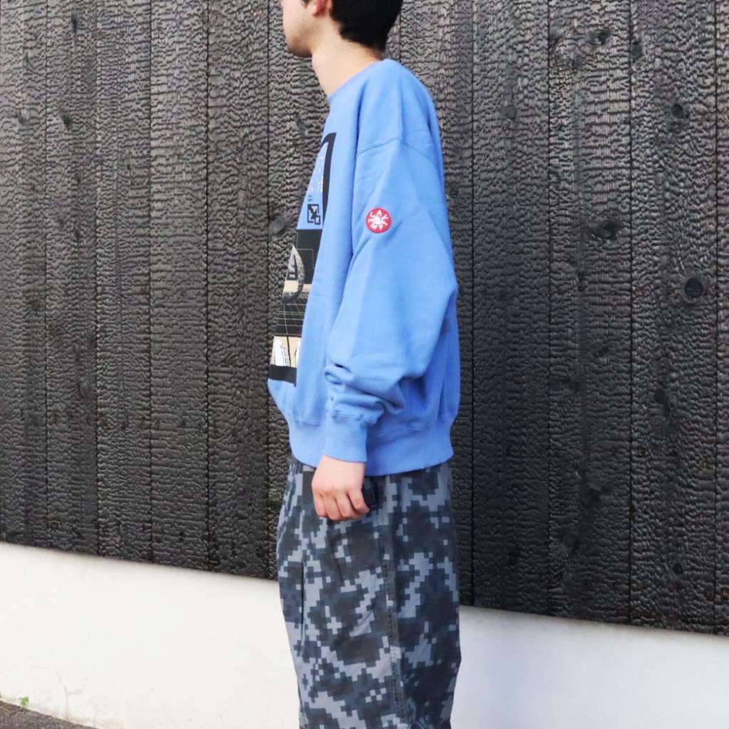 AS SIGgrid CREW NECK #PURPLE [CES30CS02]
