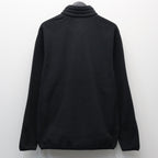 野戰抓絨半拉鍊衫 #K / 黑色 [NL62531]