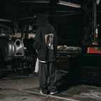 「G7-H1」陰影漆連帽衫#IRON [GOOPI-23AW-OCT-03]