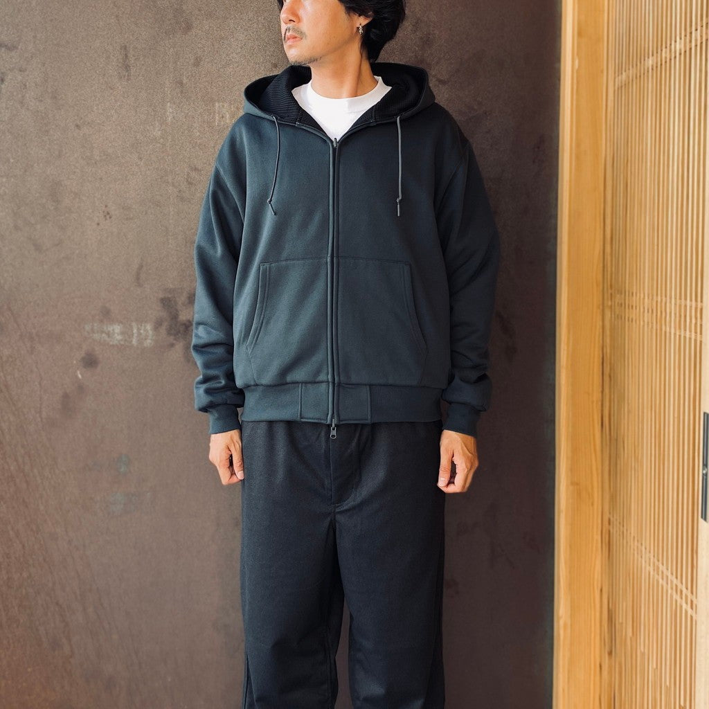 TECH SWEAT DOUBLE FACE PARKA #INK BLACK [BE-54026W]