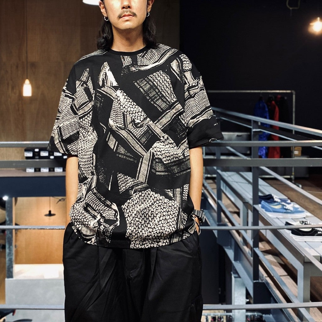 SHEMAGH T-SHIRT #Black [SU24-T05]