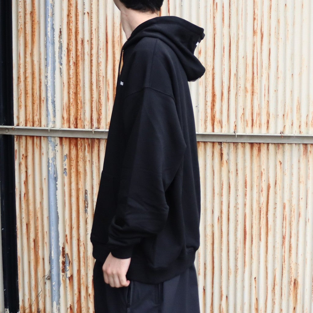 HOODED LOGO SWEAT #Black [FW25-SW02] – cocorozashi