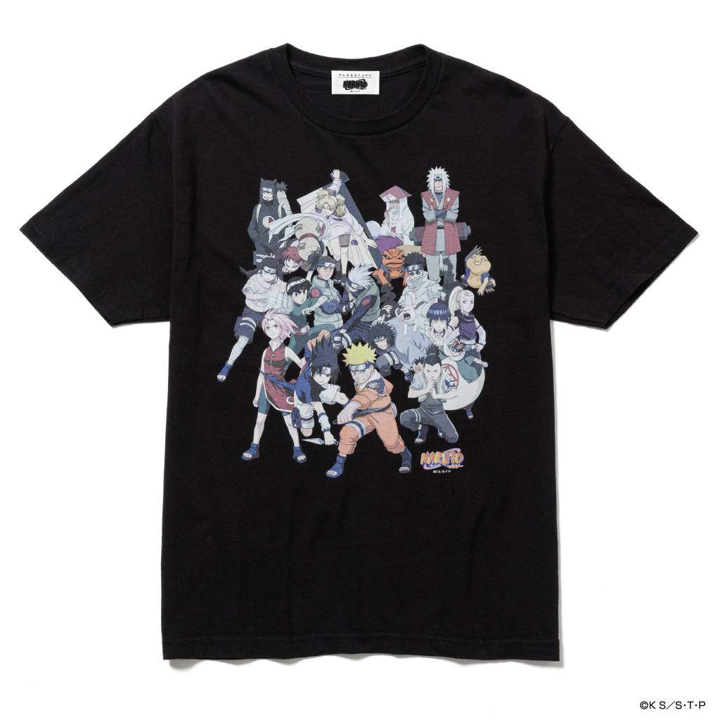 NARUTO | 「ALL」 S/S TEE #BLACK [25SS-FSxNARUTO-04 / FS1696]
