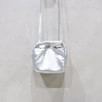 TECH LEATHER MINI POUCH #SILVER [FLE34251B0001]