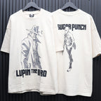 LUPIN THE 3rd | S/S T-Shirt (ZENIGATA / LUPIN) #WHITE [TLPM25AM002]
