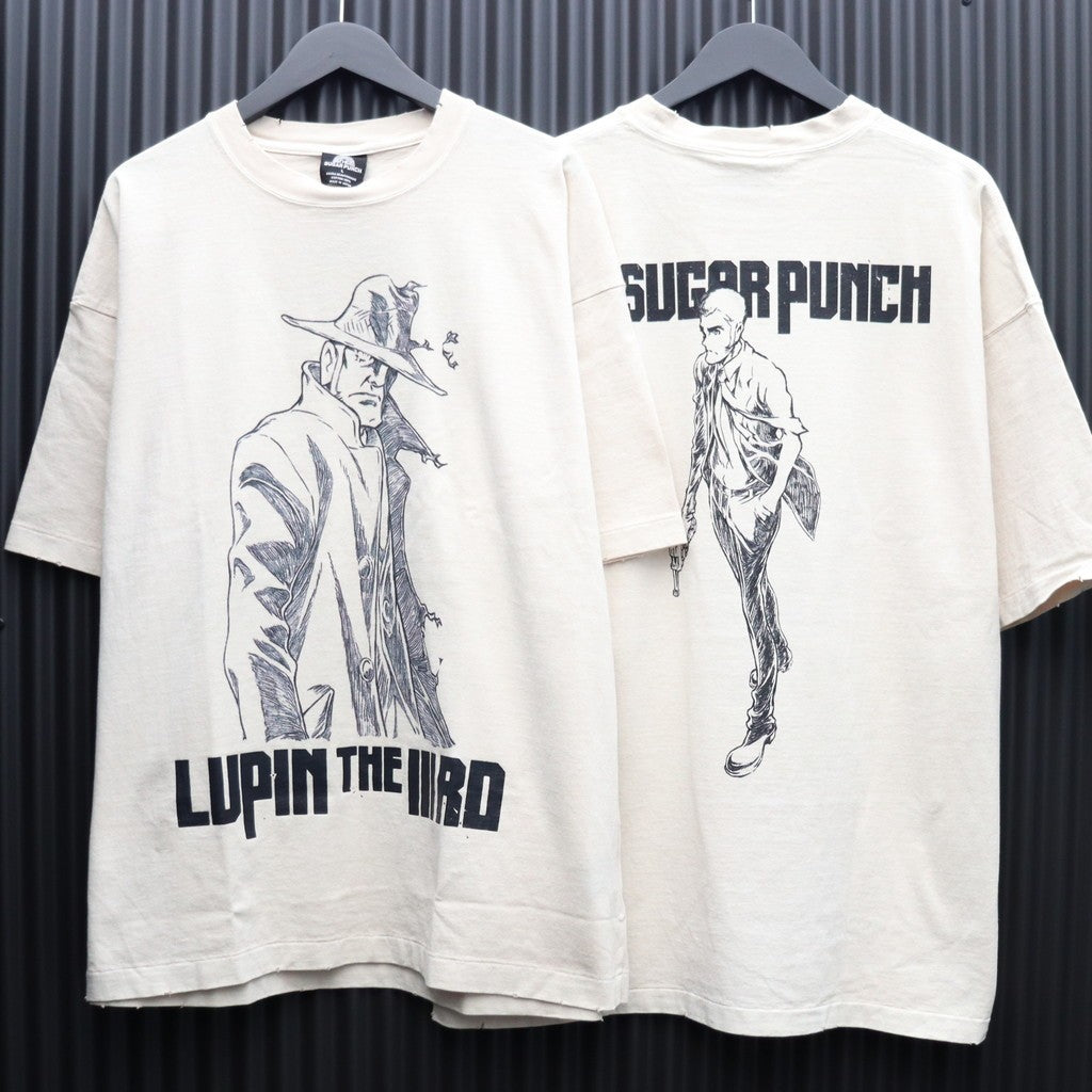 LUPIN THE 3rd | S/S T-Shirt (ZENIGATA / LUPIN) #WHITE [TLPM25AM002]
