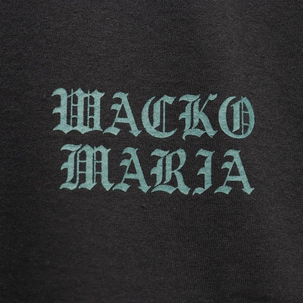 TIM LEHI | WASHED HEAVY WEIGHT CREW NECK LONG SLEEVE T-SHIRT