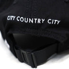 STRECH NYLON CAP_CITY COUNTRY CITY #BLACK#2 [CCC-261G002]