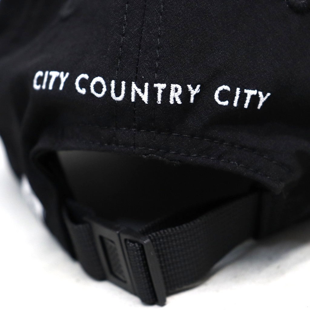 STRECH NYLON CAP_CITY COUNTRY CITY #BLACK#2 [CCC-261G002]