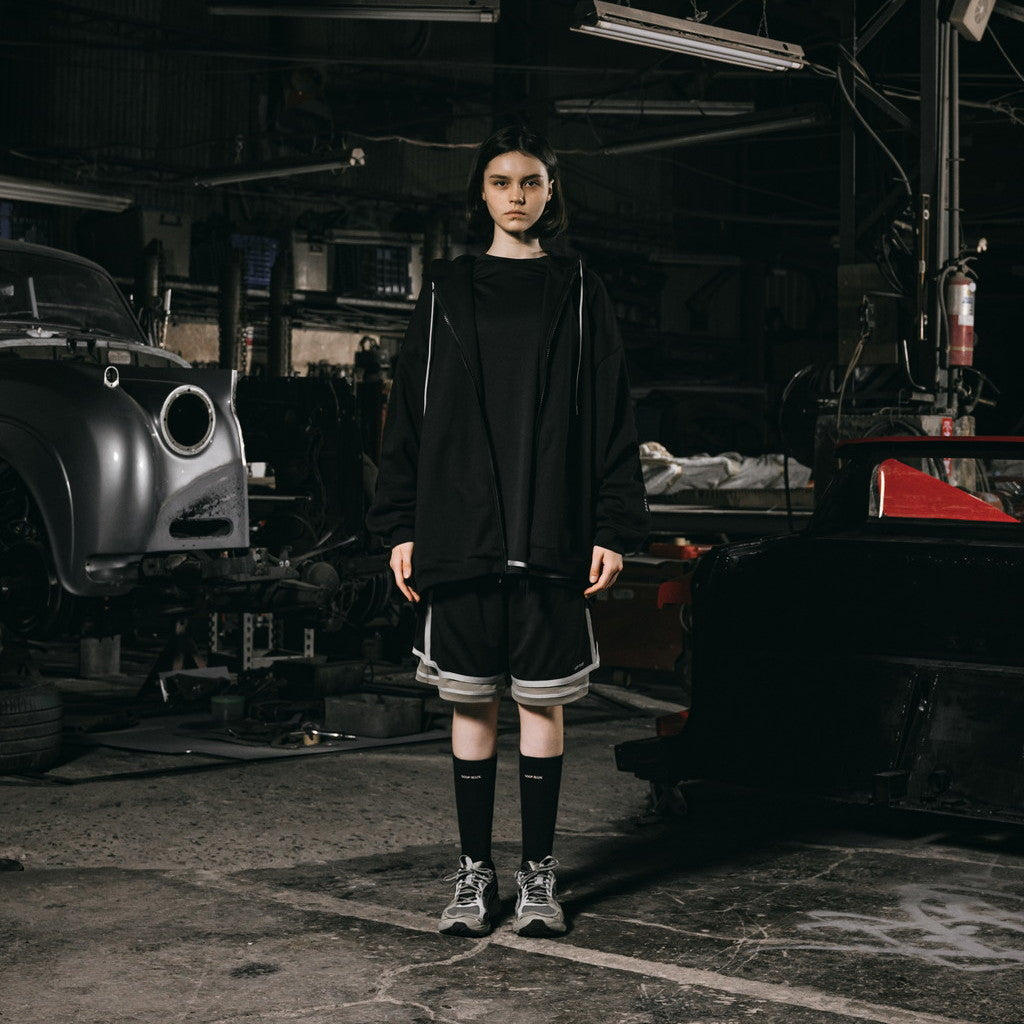 "7-C1" G-System 連帽外套 #BLACK [GOOPI-23AW-OCT-02]