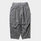 HICKORY PAINTER BALLOON PANTS #Black [SS25-B09]