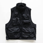 SOLOTEX PIGMENT DYE FEATURE VEST #Black [FPU10251U0001]