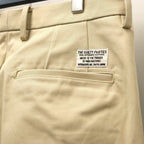 DOUBLE PLEATED CHINO TROUSERS ( TYPE-1 ) #L-BEIGE [26FWE-WMP-PT01]