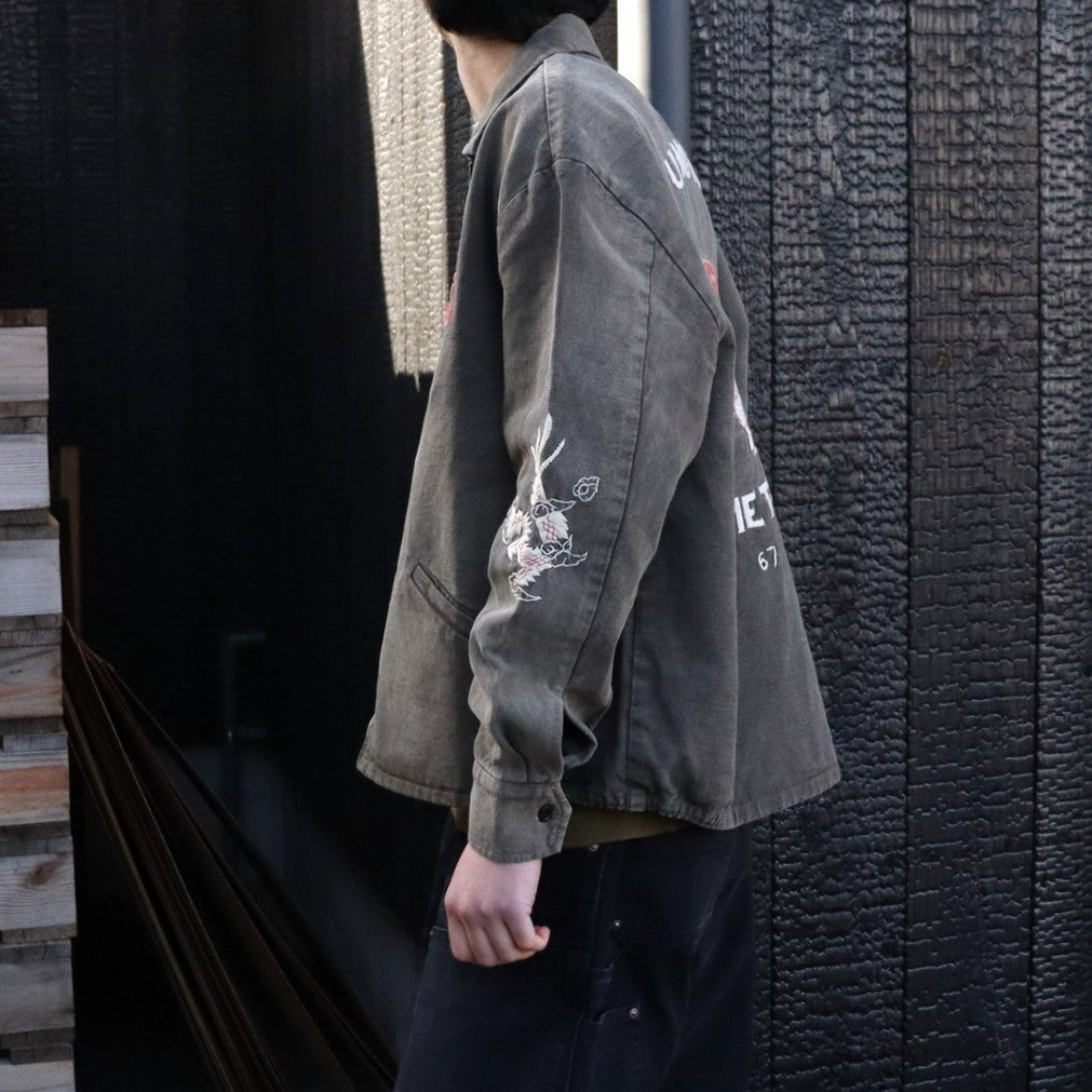 VIETNAM JACKET AGED #BLACK [BW261-VJ]