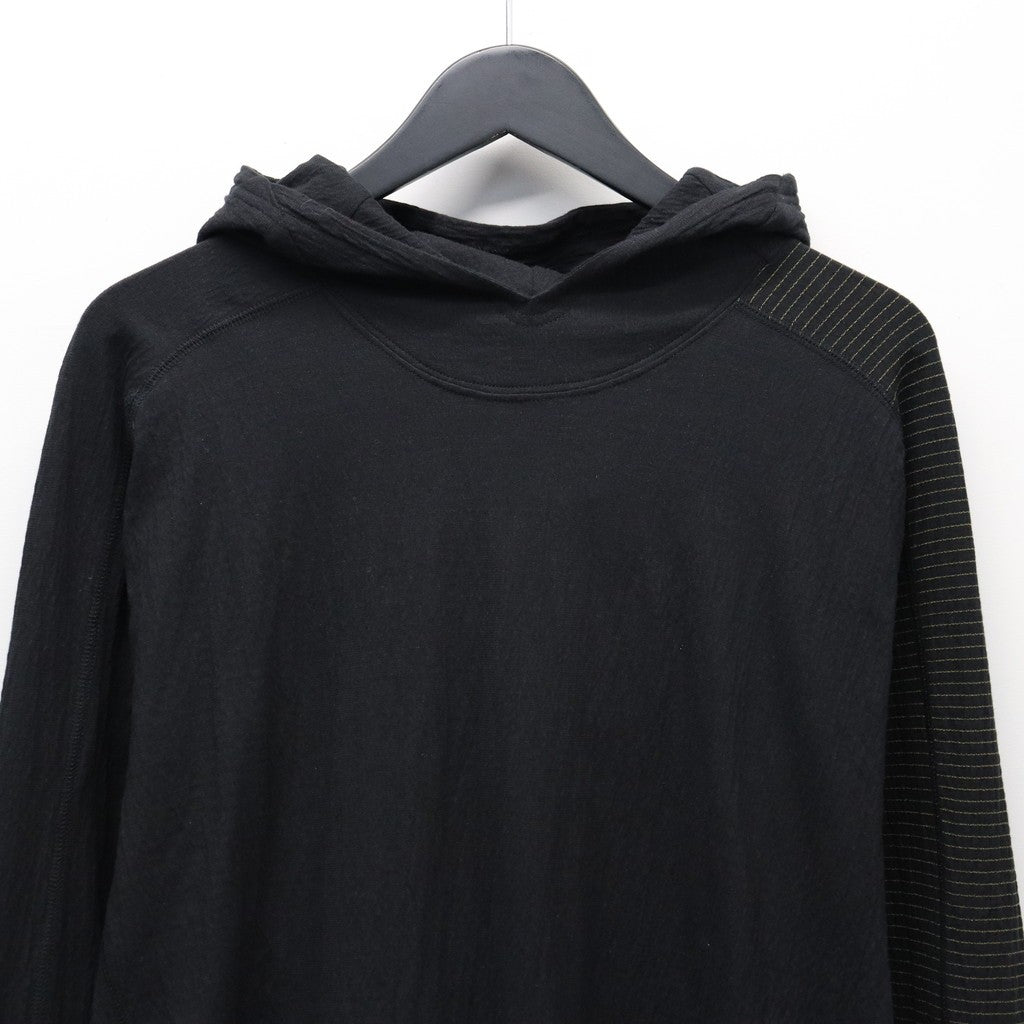 GUAI HOOD LON T #BLACK [JI-26SS-CS07]