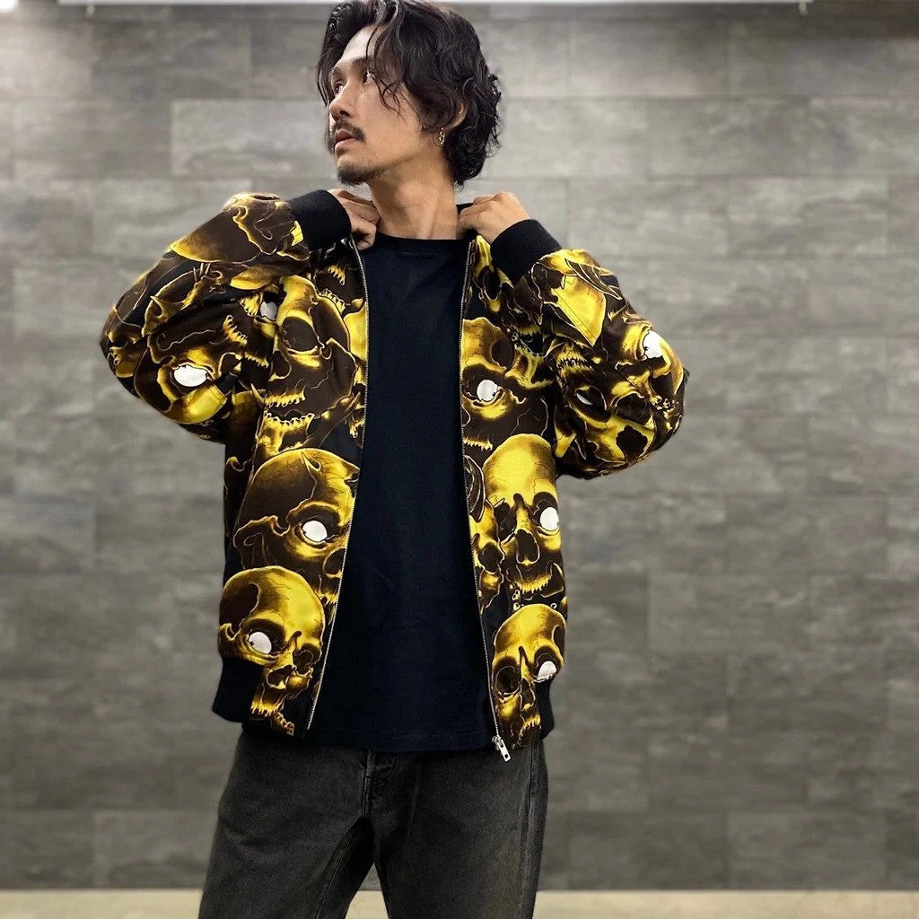 56 TATTOO STUDIO | SKA JACKET #YELLOW [56TS-WM-BL06]