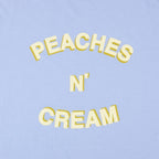 蜜桃奶油色T卹 #藍色 [SC2410-TS01]