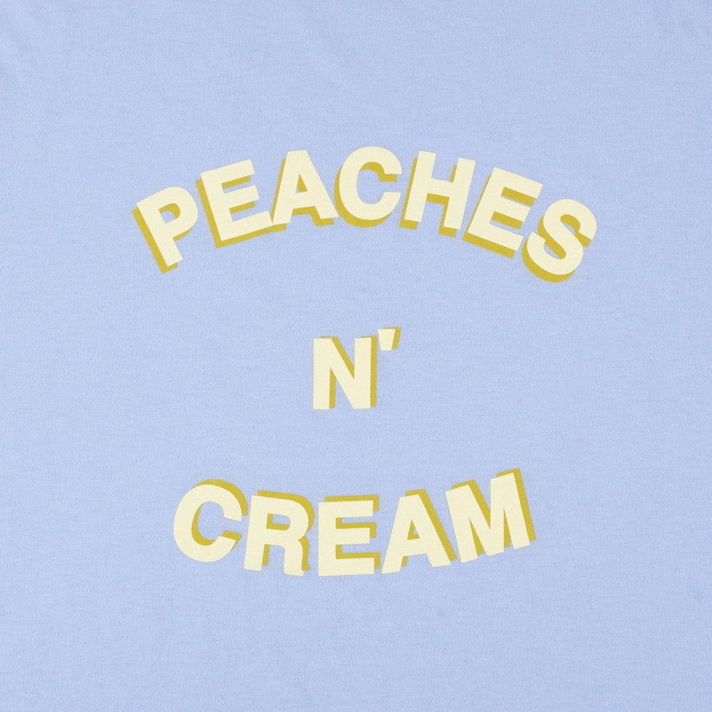 蜜桃奶油色T卹 #藍色 [SC2410-TS01]