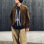 Racing Jacket (VELVET DENIM) #MOSS [M-P4-LO2]