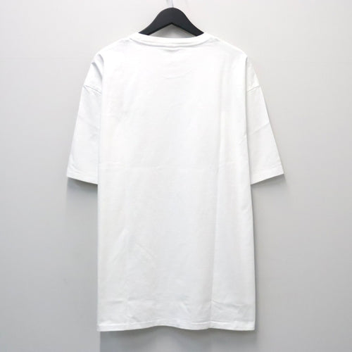 WASHED HEAVY WEIGHT CREW NECK T-SHIRT ( TYPE-4 ) #WHITE/PURPLE [26FWE-WMT-WT04]