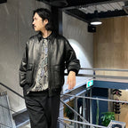 A-2 FLIGHT JACKET #BLACK [24FW-WMO-BL07]