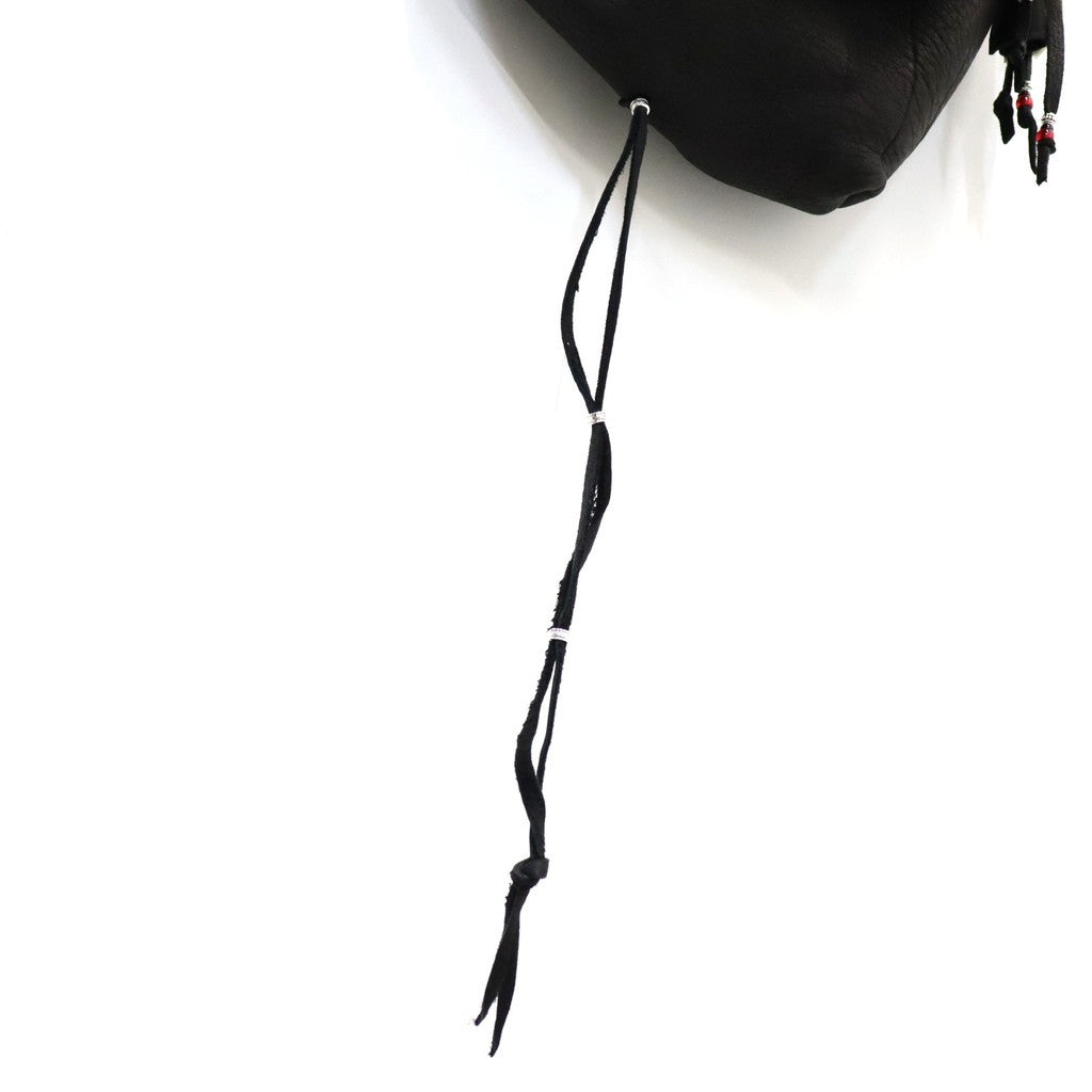 Early Morning | DEERSKIN MESSENGER BAG #BLACK [EM2325401]
