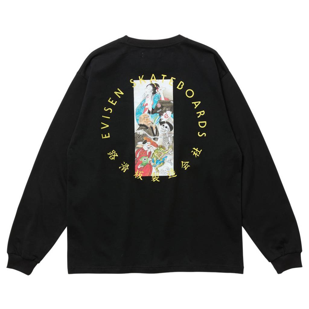 HYAKKI YAENZU LS TEE #Black [26FW_T02]