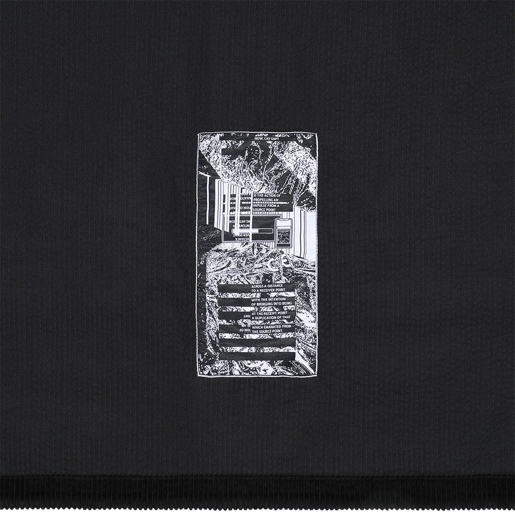 6W CORD BUTTON UP JACKET #BLACK [CES25JK14]