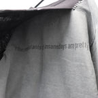 Bootleg Layered Crew Sweat (A MAN'S SHADOW) #AGED BLACK [M-P2-BG3]