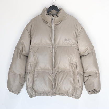 LEATHER DOWN JACKET -B- -TYPE 2- #GRAY [23FW-WMO-OD03]