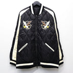 REVERSIBLE 「SKAJAN」 DOWN JACKET #BK×OFF / BK×D.PURPLE [TAION-JK04JS-N1]