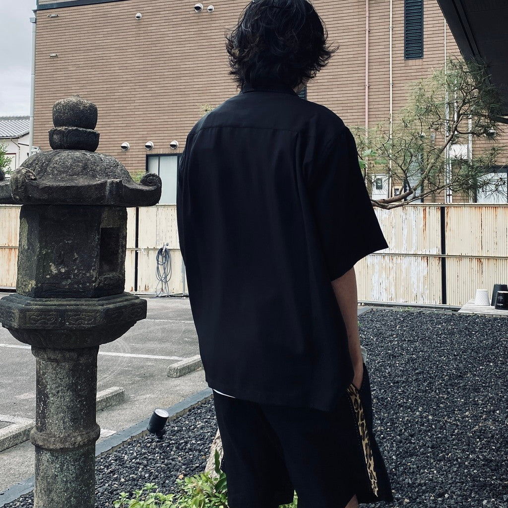 SWITCHING SHIRT S/S ( TYPE-1 ) #L-GRAY [26SS-WMS-OC02]