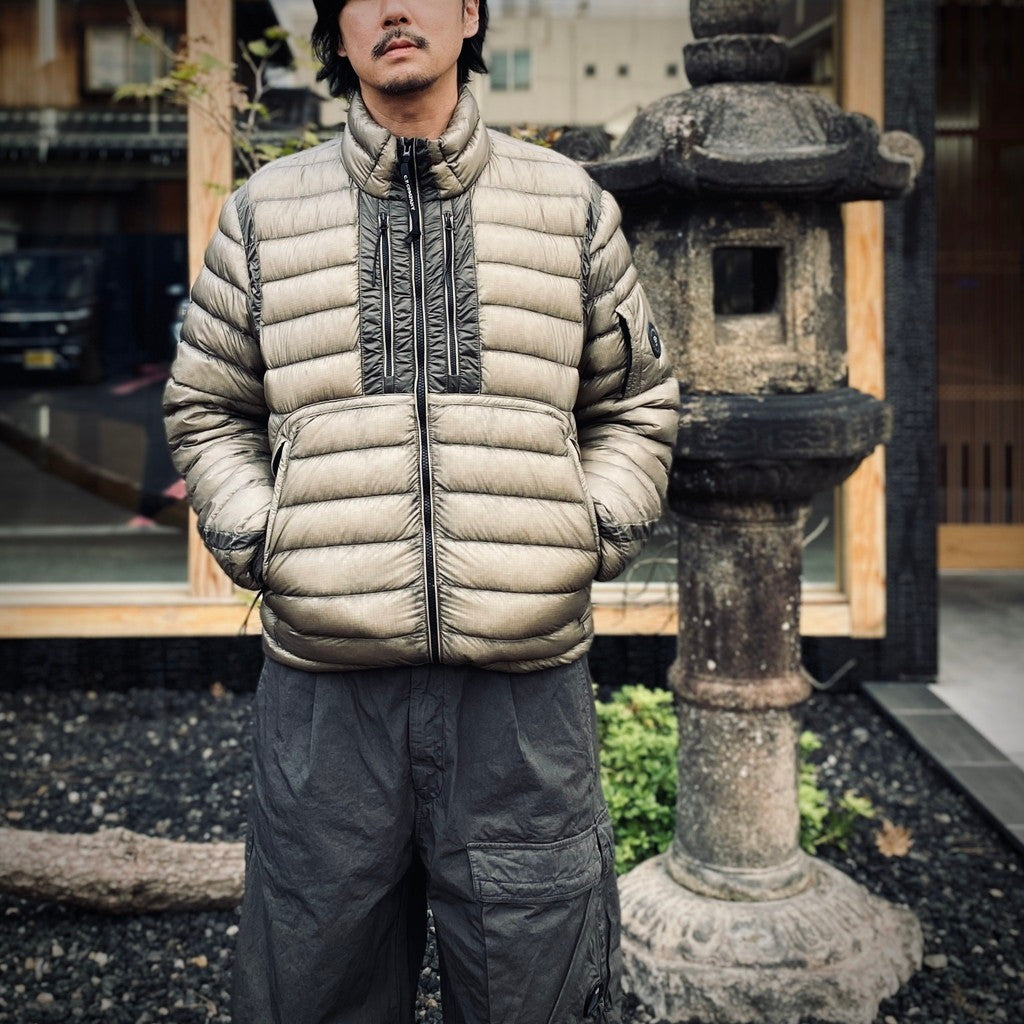 D.D. SHELL LENS DOWN JACKET #356 FALLEN ROCK [21CMOW022A-26FWM]