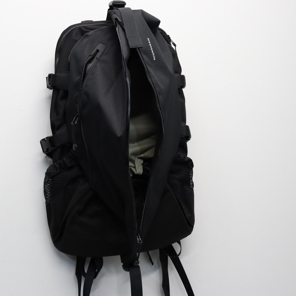 同時 | “GW-1U” CORDURA 尼龍“OUTSIDE”背包 #黑色 [GOOPI-25AW-SEP-03]