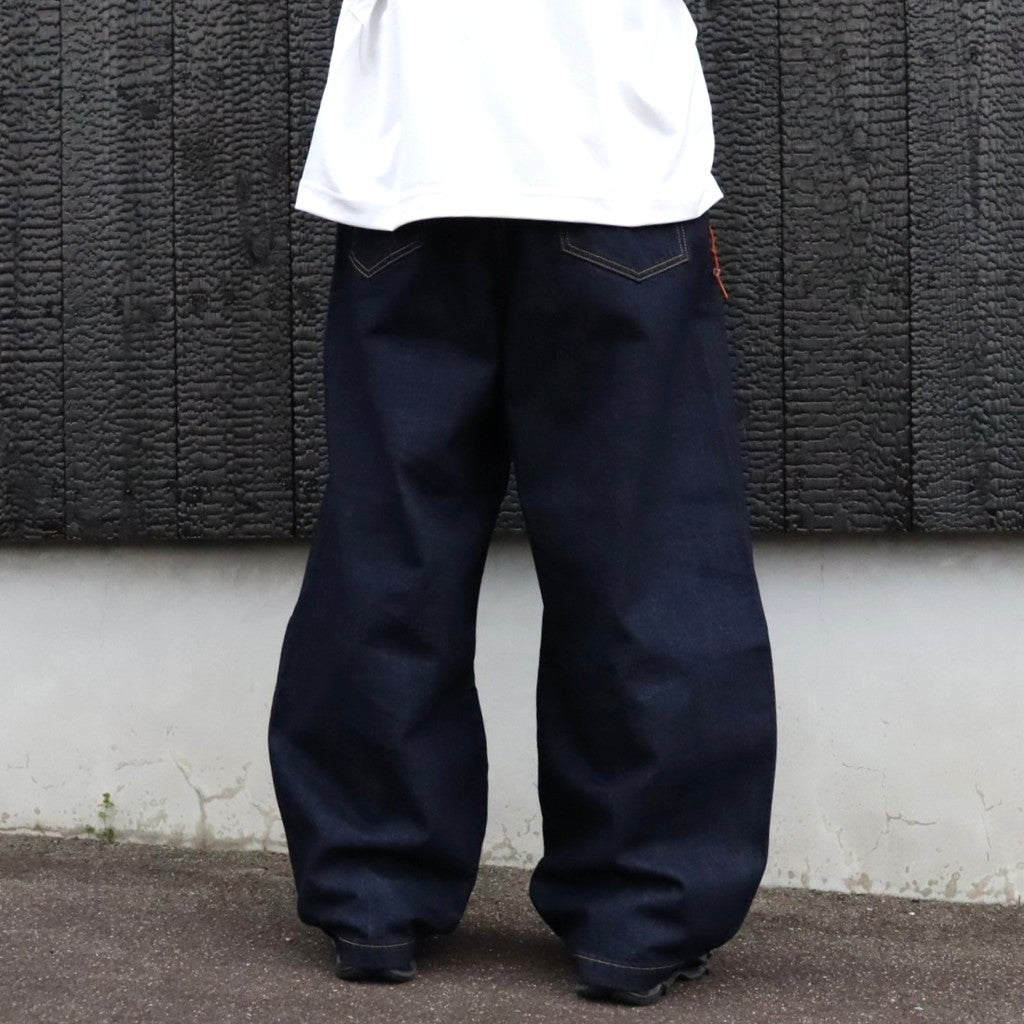 SYNDRO | 01P-SYNC ARK DECK LOOSE JEANS - ONE WASH #Indigo [GOOPI-26SS-JUL-01]