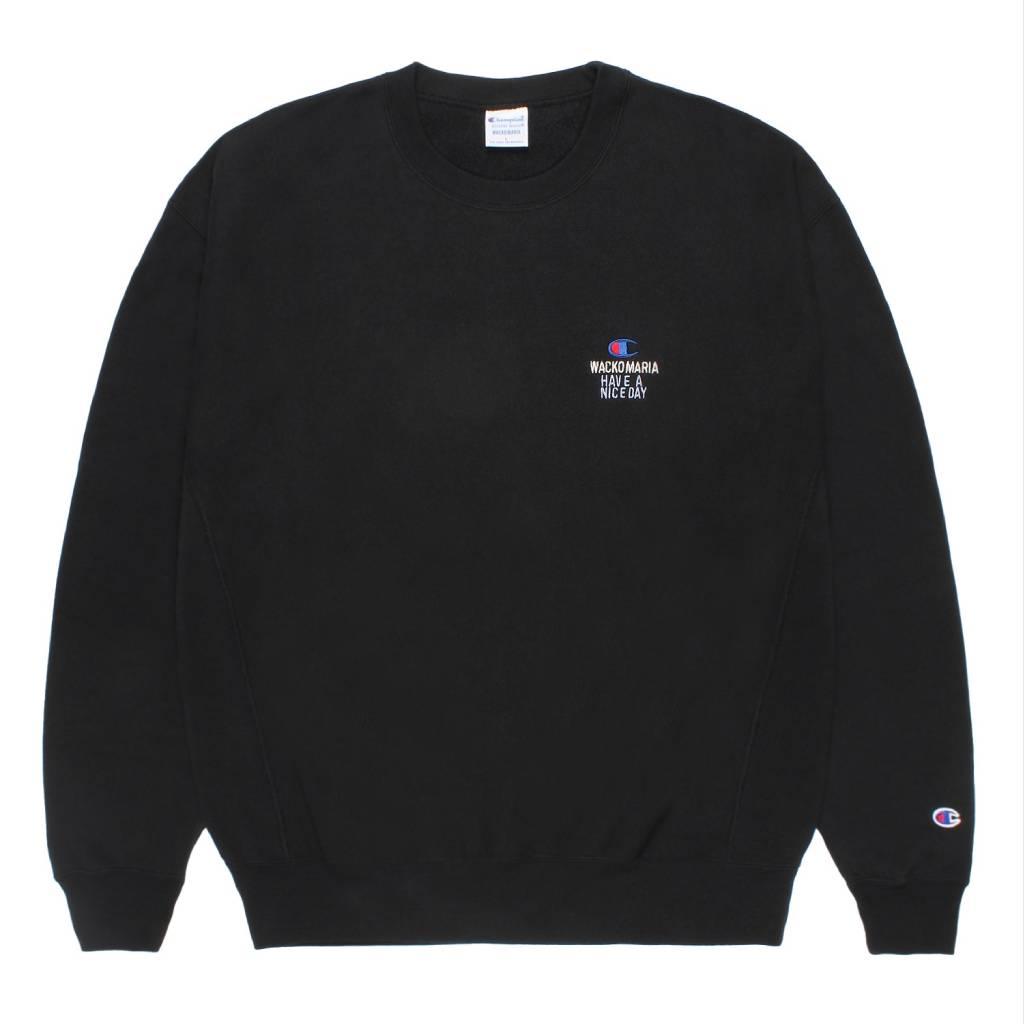 CHAMPION | REVERSE WEAVE CREW NECK SWEAT SHIRT #BLACK [26FW-WMC-CP04]
