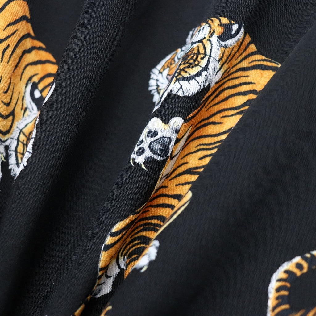 TIM LEHI | HAWAIIAN SHIRT S/S ( TYPE-3 ) #BLACK [26SSE-WMS-HI04]