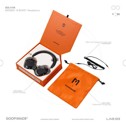 「8SE-01M」 MONDO 「G-ECHO」 Headphone #SHADOW [GOOPI-24AW-DEC-03]