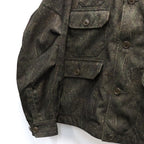 TECH FLYING SHIRT CORDUROY PAISLEY #D.BROWN [BE-88026W]