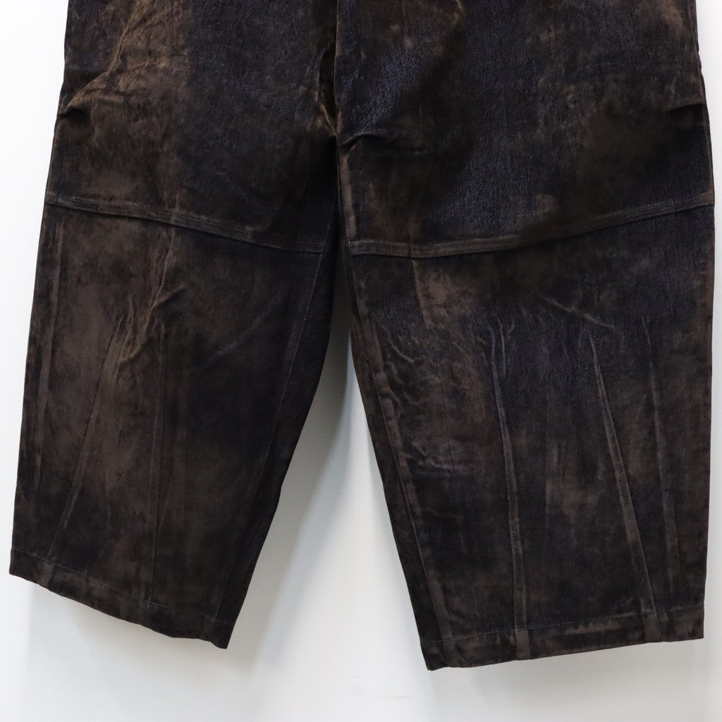 FLOCKY DENIM BALLOON PANTS #Navy [FW26-B10]