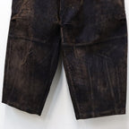 FLOCKY DENIM BALLOON PANTS #Navy [FW26-B10]