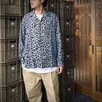 夏威夷長袖襯衫（3 型）#灰色 [25FW-WMS-HI03]